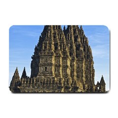 Prambanan Temple Small Doormat  by Nexatart