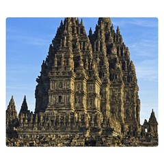 Prambanan Temple Double Sided Flano Blanket (small)  by Nexatart