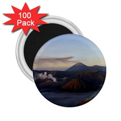 Sunrise Mount Bromo Tengger Semeru National Park  Indonesia 2 25  Magnets (100 Pack)  by Nexatart