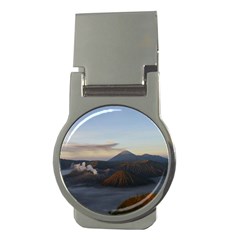 Sunrise Mount Bromo Tengger Semeru National Park  Indonesia Money Clips (round)  by Nexatart