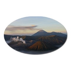 Sunrise Mount Bromo Tengger Semeru National Park  Indonesia Oval Magnet by Nexatart