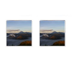 Sunrise Mount Bromo Tengger Semeru National Park  Indonesia Cufflinks (square) by Nexatart