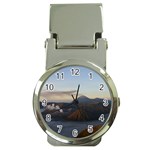 Sunrise Mount Bromo Tengger Semeru National Park  Indonesia Money Clip Watches Front