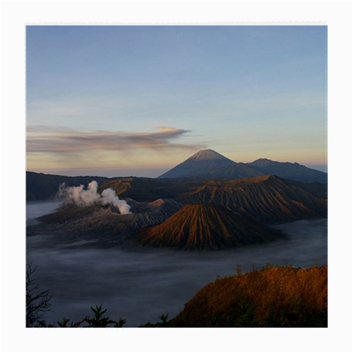 Sunrise Mount Bromo Tengger Semeru National Park  Indonesia Medium Glasses Cloth