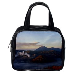 Sunrise Mount Bromo Tengger Semeru National Park  Indonesia Classic Handbags (one Side) by Nexatart