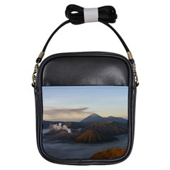 Sunrise Mount Bromo Tengger Semeru National Park  Indonesia Girls Sling Bags by Nexatart