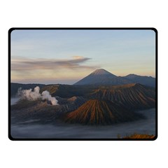 Sunrise Mount Bromo Tengger Semeru National Park  Indonesia Fleece Blanket (small) by Nexatart