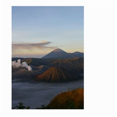 Sunrise Mount Bromo Tengger Semeru National Park  Indonesia Large Garden Flag (two Sides) by Nexatart