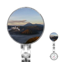 Sunrise Mount Bromo Tengger Semeru National Park  Indonesia Stainless Steel Nurses Watch by Nexatart