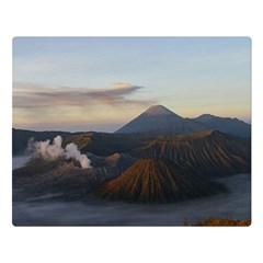 Sunrise Mount Bromo Tengger Semeru National Park  Indonesia Double Sided Flano Blanket (large)  by Nexatart