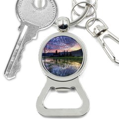 Tamblingan Morning Reflection Tamblingan Lake Bali  Indonesia Button Necklaces by Nexatart