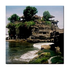 Tanah Lot Bali Indonesia Tile Coasters by Nexatart