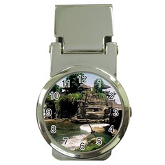 Tanah Lot Bali Indonesia Money Clip Watches by Nexatart