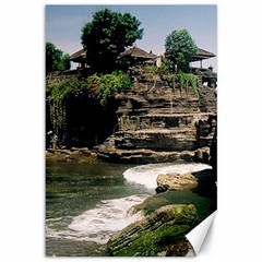 Tanah Lot Bali Indonesia Canvas 12  X 18   by Nexatart