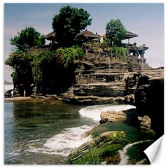 Tanah Lot Bali Indonesia Canvas 16  X 16   by Nexatart