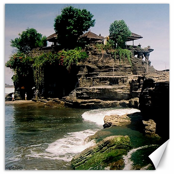 Tanah Lot Bali Indonesia Canvas 16  x 16  