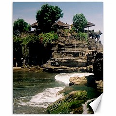 Tanah Lot Bali Indonesia Canvas 11  X 14   by Nexatart