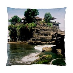 Tanah Lot Bali Indonesia Standard Cushion Case (two Sides) by Nexatart