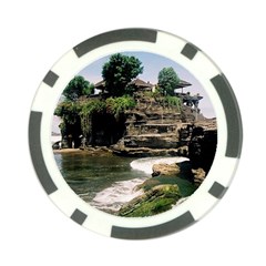 Tanah Lot Bali Indonesia Poker Chip Card Guard (10 Pack) by Nexatart