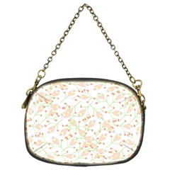 Small Floral Flowers Pattern  Chain Purses (Two Sides) 