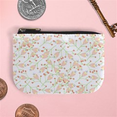 Small Floral Flowers Pattern  Mini Coin Purses