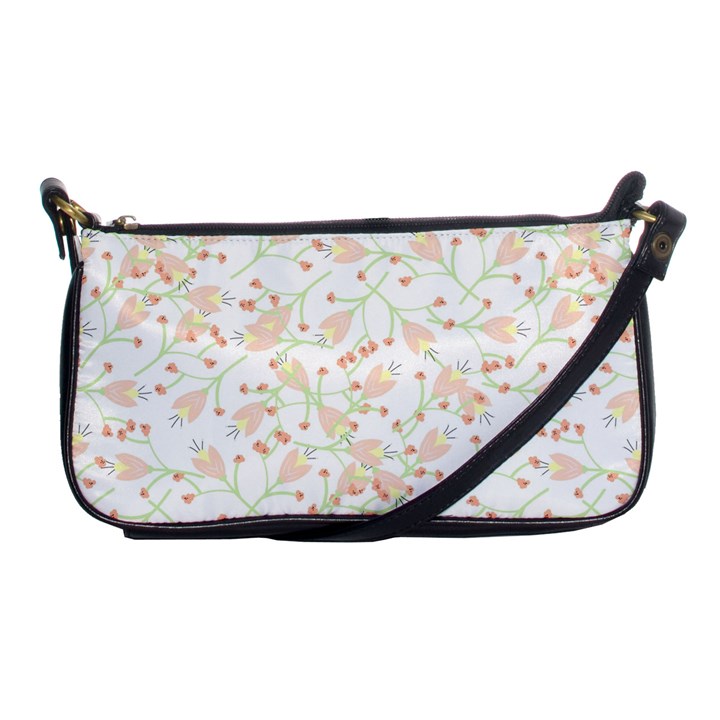 Small Floral Flowers Pattern  Shoulder Clutch Bags