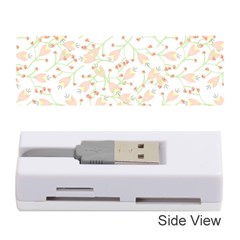 Small Floral Flowers Pattern  Memory Card Reader (Stick) 