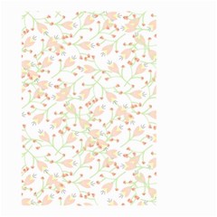 Small Floral Flowers Pattern  Small Garden Flag (Two Sides)