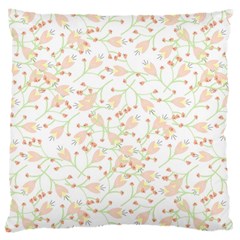 Small Floral Flowers Pattern  Large Cushion Case (One Side)