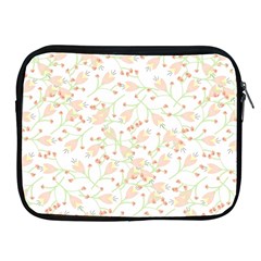 Small Floral Flowers Pattern  Apple iPad 2/3/4 Zipper Cases