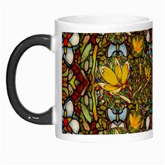 Fantasy Forest And Fantasy Plumeria In Peace Morph Mugs by pepitasart