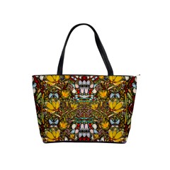 Fantasy Forest And Fantasy Plumeria In Peace Shoulder Handbags by pepitasart