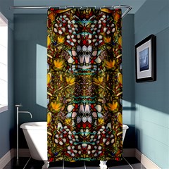 Fantasy Forest And Fantasy Plumeria In Peace Shower Curtain 36  X 72  (stall)  by pepitasart