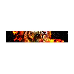 Fire Tiger Flano Scarf (mini) by stockimagefolio1