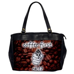 Coffee First, Ok Office Handbags by stockimagefolio1