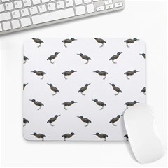 Exotic Birds Motif Pattern Large Mousepads by dflcprints