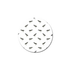 Exotic Birds Motif Pattern Golf Ball Marker (4 pack)