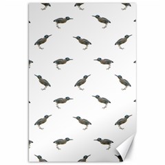 Exotic Birds Motif Pattern Canvas 20  X 30   by dflcprints