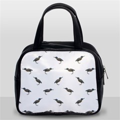 Exotic Birds Motif Pattern Classic Handbags (2 Sides)