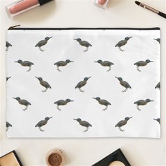 Exotic Birds Motif Pattern Cosmetic Bag (xxxl)  by dflcprints