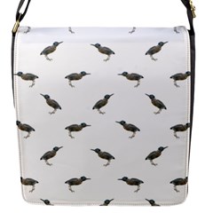 Exotic Birds Motif Pattern Flap Messenger Bag (s) by dflcprints