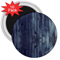 Grey Fence 2 3  Magnets (10 Pack)  by trendistuff