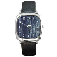 Grey Fence 2 Square Metal Watch by trendistuff