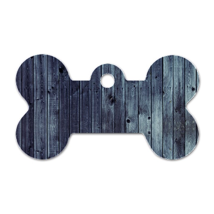 GREY FENCE 2 Dog Tag Bone (One Side)