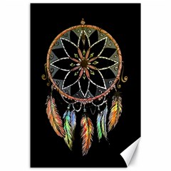 Dreamcatcher  Canvas 24  X 36  by Valentinaart