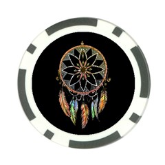 Dreamcatcher  Poker Chip Card Guard (10 Pack) by Valentinaart