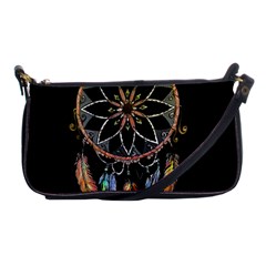 Dreamcatcher  Shoulder Clutch Bags by Valentinaart