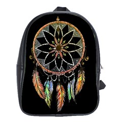 Dreamcatcher  School Bag (xl) by Valentinaart