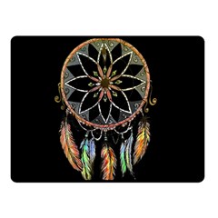 Dreamcatcher  Double Sided Fleece Blanket (small)  by Valentinaart