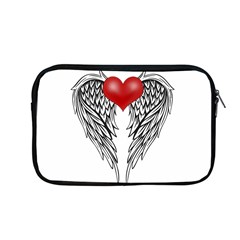 Angel Heart Tattoo Apple Macbook Pro 13  Zipper Case by Valentinaart